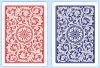 Copag 1546 Elite Plastic Playing Cards: Wide, Super Index, Red/Blue